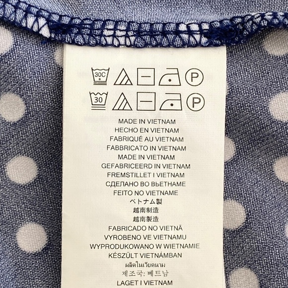 WISP by London Times navy blue shift dress with floral pattern size 14 - Picture 6 of 8